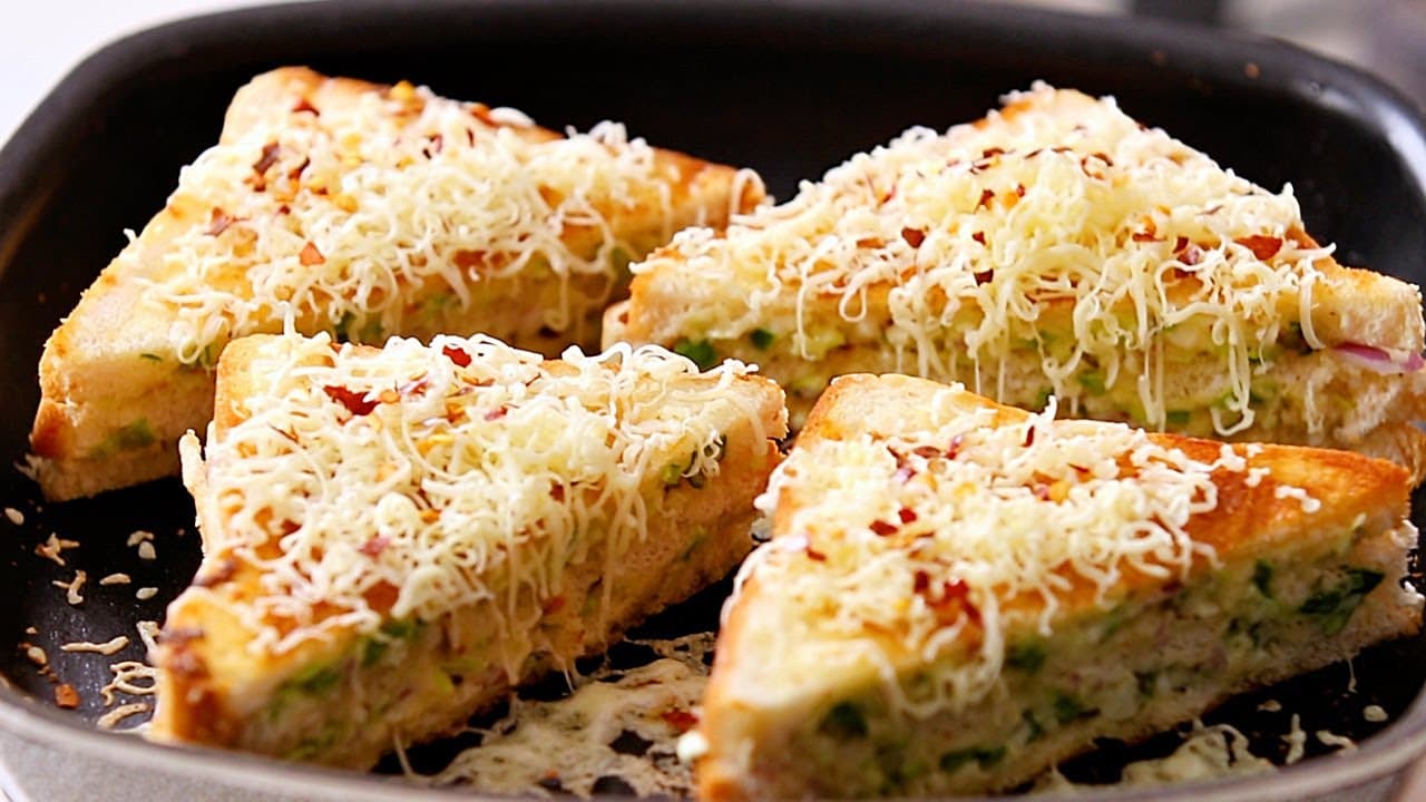 Double Cheese Sandwich