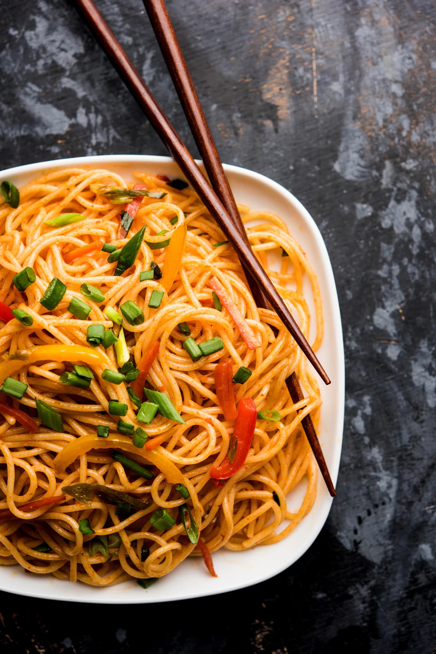 Veg Hakka Noodles